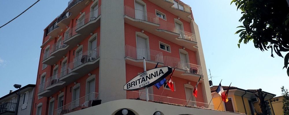 Hotel Britannia Rimini Marina Centro Exteriör bild