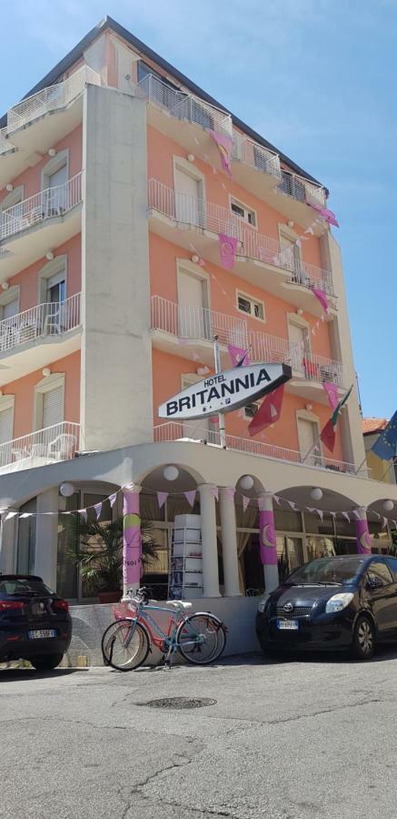 Hotel Britannia Rimini Marina Centro Exteriör bild